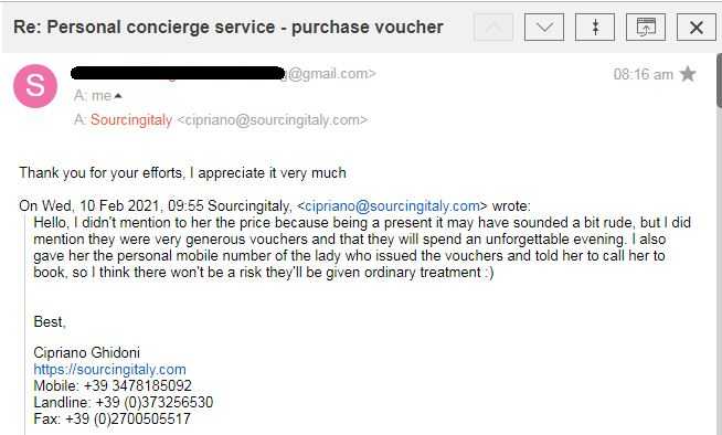 Personal Concierge Italy 299